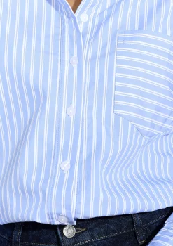 LolaLiza Oversized gestreept hemd- Blouses En Hemden