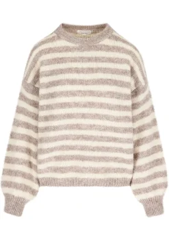 LolaLiza Oversized gestreepte trui- Truien En Cardigans