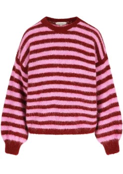 LolaLiza Oversized gestreepte trui- Truien En Cardigans