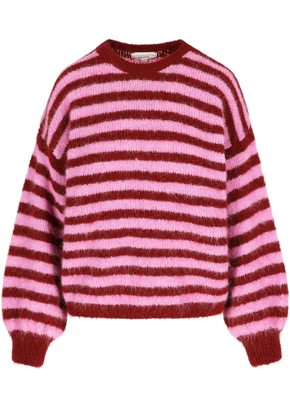 LolaLiza Oversized gestreepte trui- Truien En Cardigans