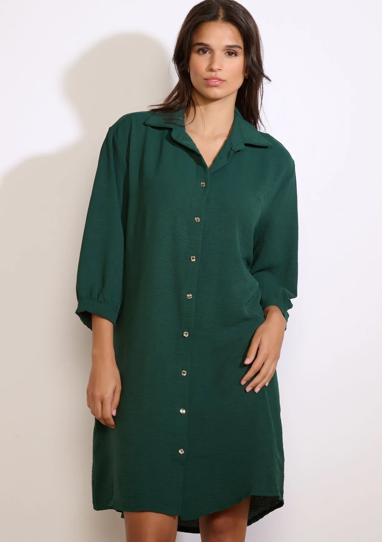 LolaLiza Oversized overhemdjurk- Jurken