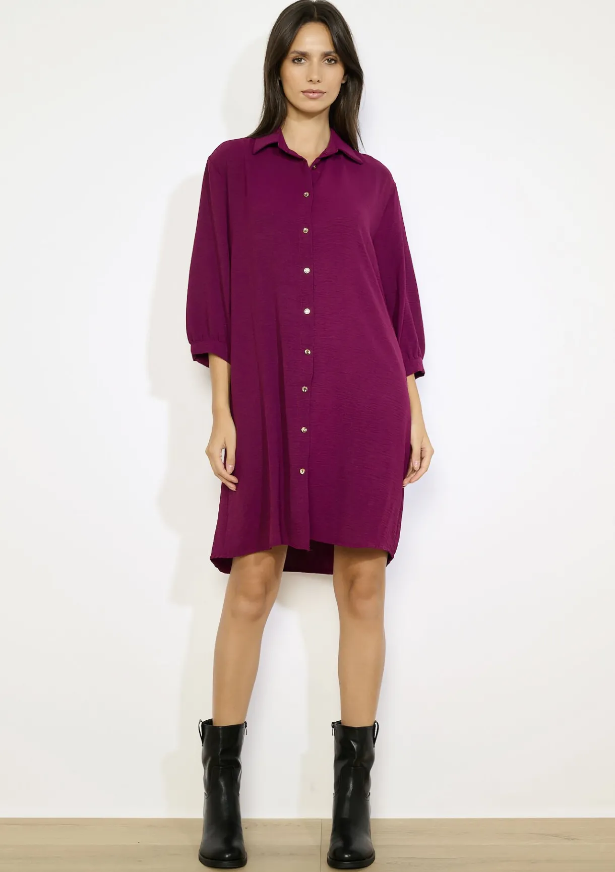 LolaLiza Oversized overhemdjurk- Jurken