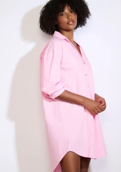 LolaLiza Oversized Overhemdjurk- Jurken