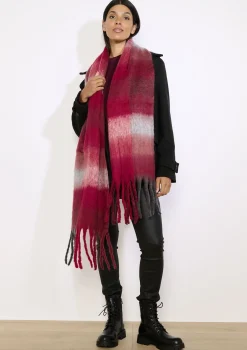 LolaLiza Oversized sjaal met franjes- Accessoires