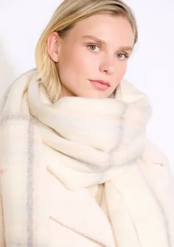 LolaLiza Pastel geruite sjaal- Accessoires