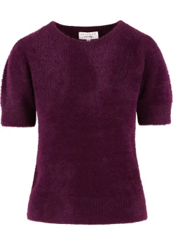 LolaLiza Pluizige trui korte mouwen- Truien En Cardigans