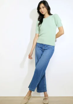 LolaLiza Pluizige trui korte mouwen- Truien En Cardigans