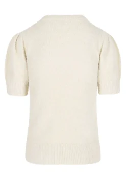 LolaLiza Pluizige trui korte mouwen- Truien En Cardigans