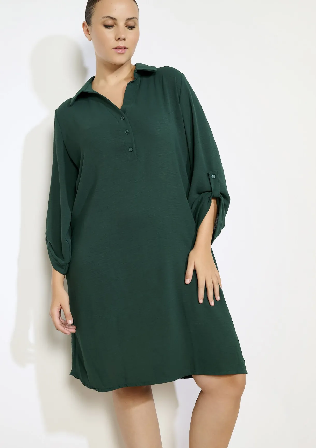 LolaLiza Polojurk met knopen- Jurken