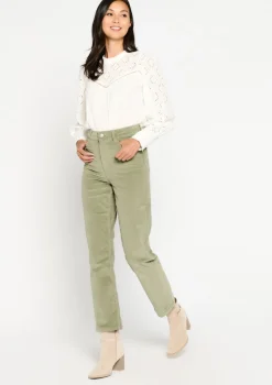 LolaLiza Rechte broek in babycorduroy- Broeken