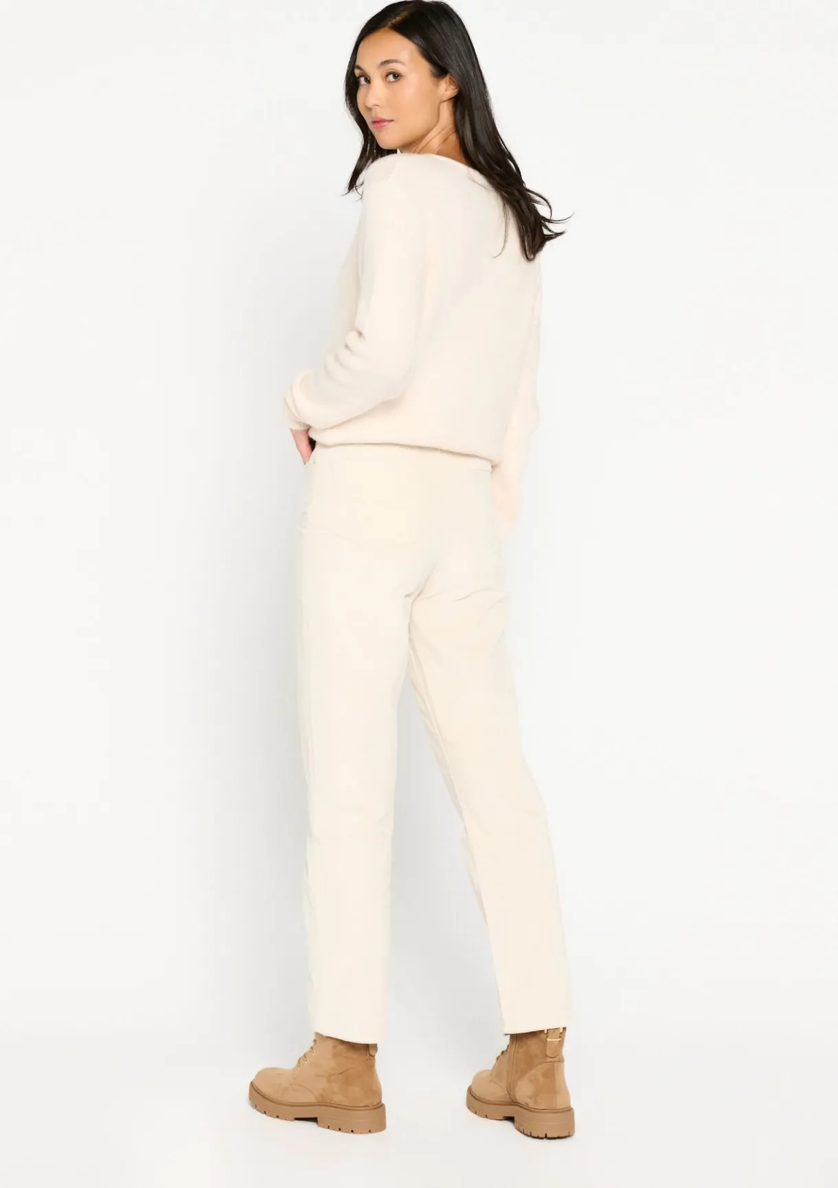 LolaLiza Rechte broek in babycorduroy- Broeken