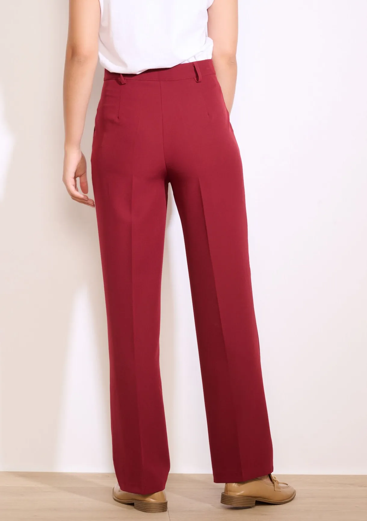LolaLiza Rechte elegante broek- Co-Ord Sets|Broeken