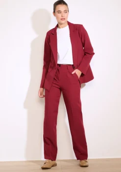 LolaLiza Rechte elegante broek- Co-Ord Sets|Broeken