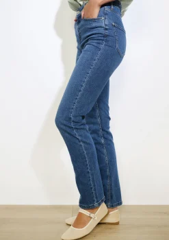 LolaLiza Rechte jeans met hoge taille- Jeans
