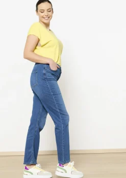 LolaLiza Rechte jeans met hoge taille- Jeans