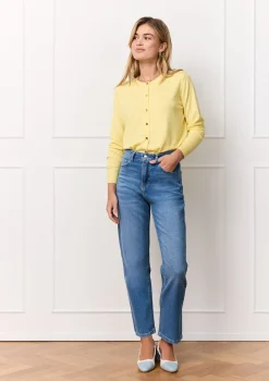 LolaLiza Rechte jeans met hoge taille- Jeans