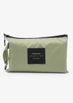 LolaLiza Regenponcho met capuchon en rits- Mantels En Jassen|Accessoires