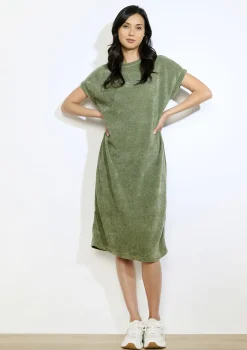 LolaLiza Relaxte midi-jurk- Jurken