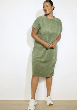 LolaLiza Relaxte midi-jurk- Jurken