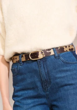 LolaLiza Riem met koeienprint- Accessoires