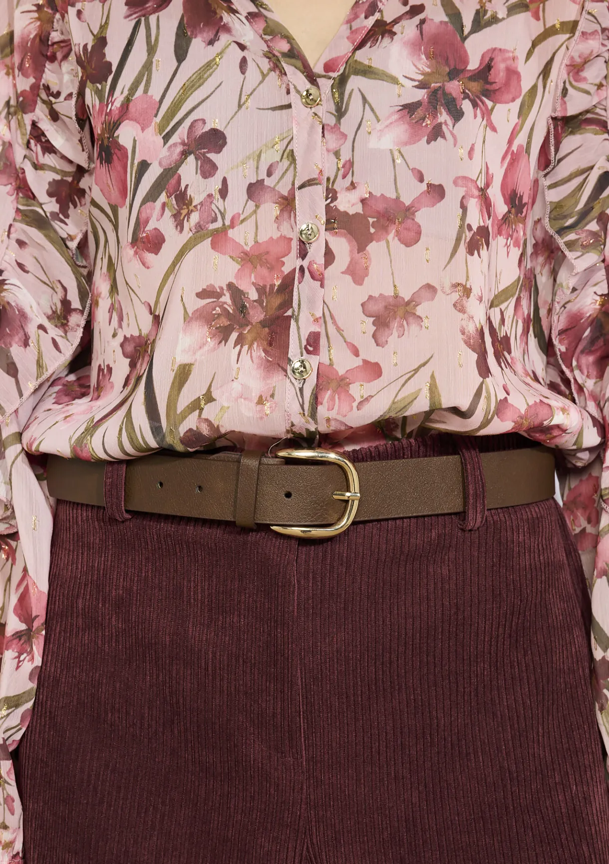 LolaLiza Riem met ovale gesp- Accessoires