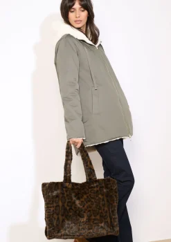 LolaLiza Shopper van imitatiebont- Accessoires