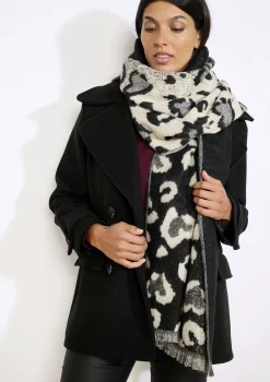 LolaLiza Sjaal met luipaardmotief- Accessoires