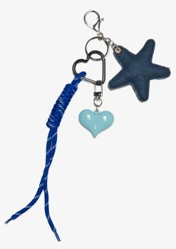 LolaLiza Sleutelhanger ster en hart- Accessoires