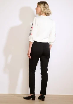 LolaLiza Slim fit broek met hoge taille- Broeken