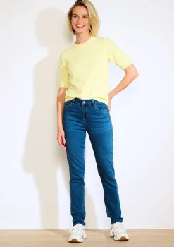 LolaLiza Slim jeans met hoge taille- Jeans