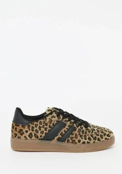 LolaLiza Sneakers met luipaardprint- Schoenen