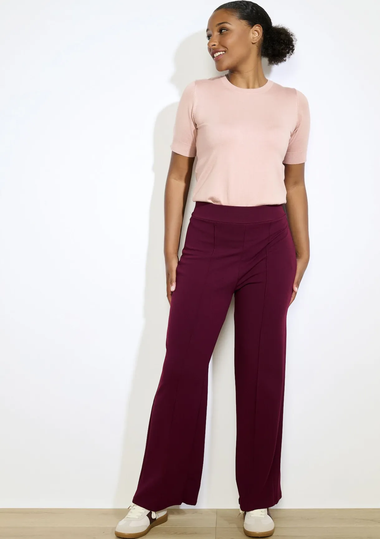 LolaLiza Soepele broek met hoge taille- Broeken