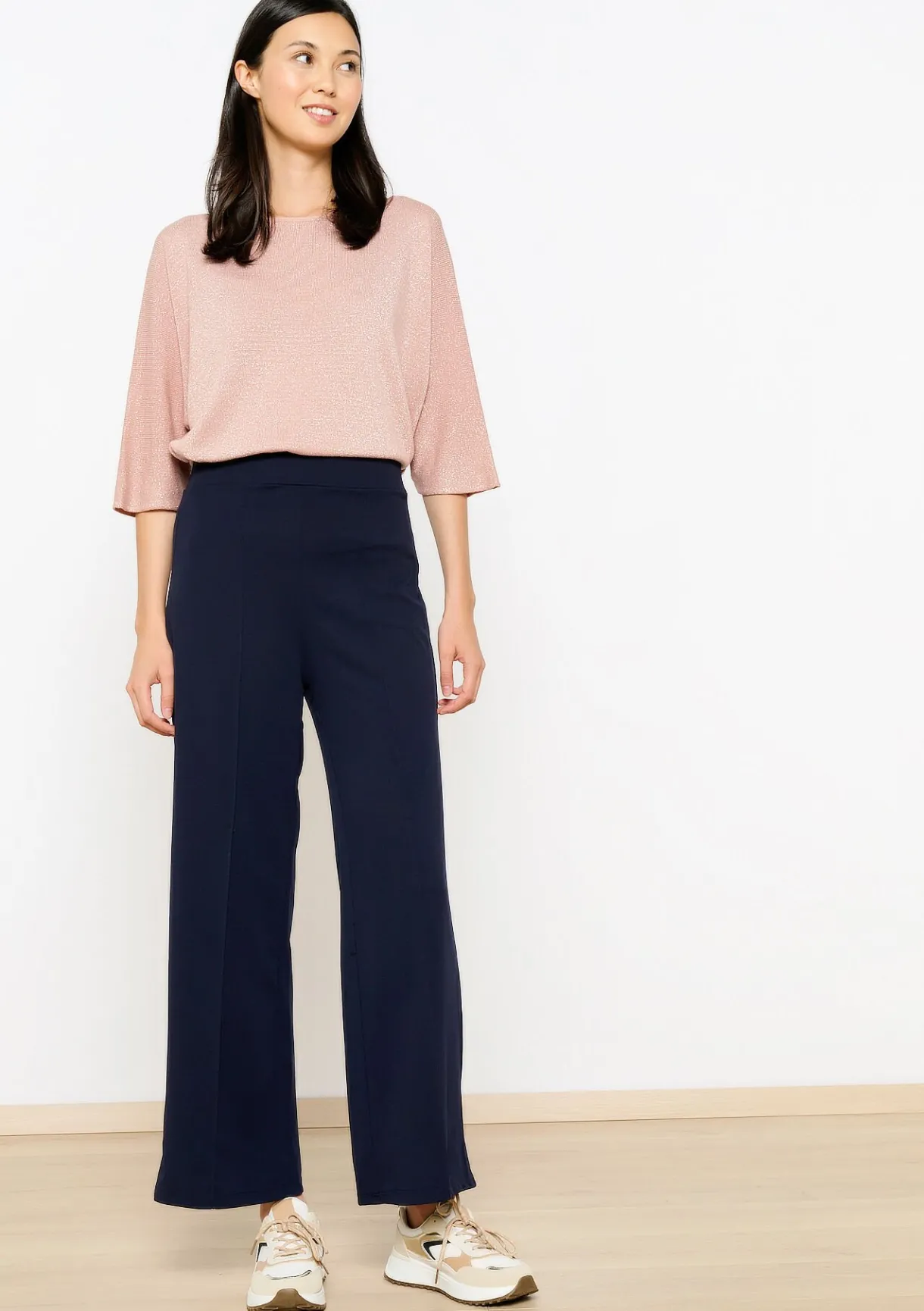 LolaLiza Soepele broek met hoge taille- Broeken