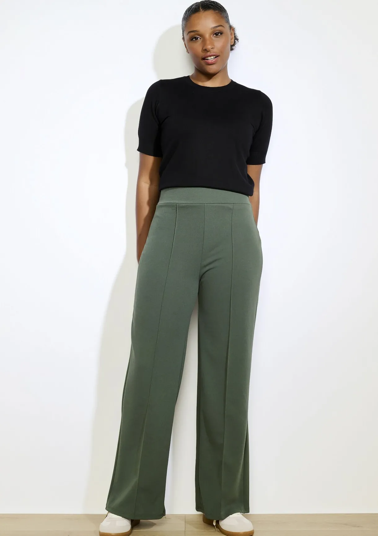 LolaLiza Soepele broek met hoge taille- Broeken