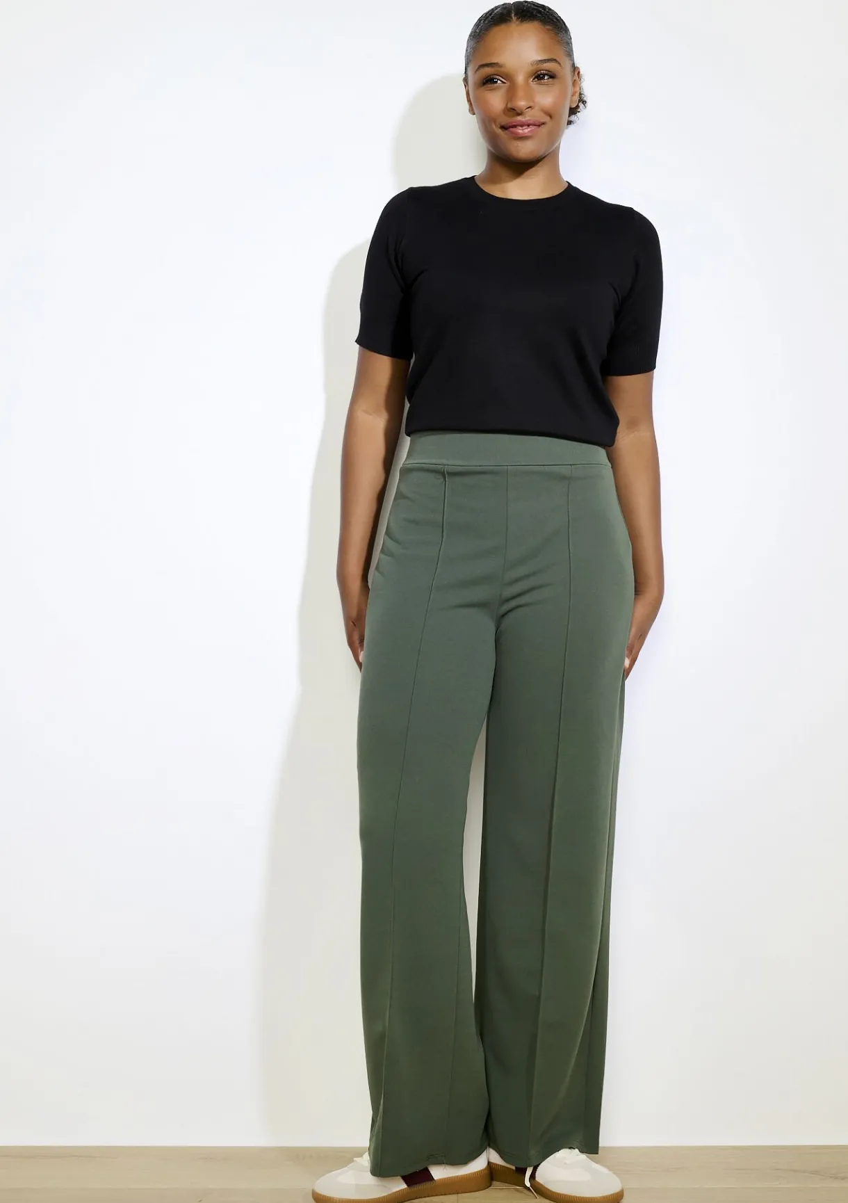 LolaLiza Soepele broek met hoge taille- Broeken