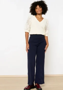 LolaLiza Soepele hoge taille broek- Broeken