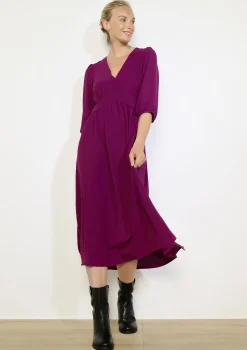 LolaLiza Soepele midi-jurk- Jurken