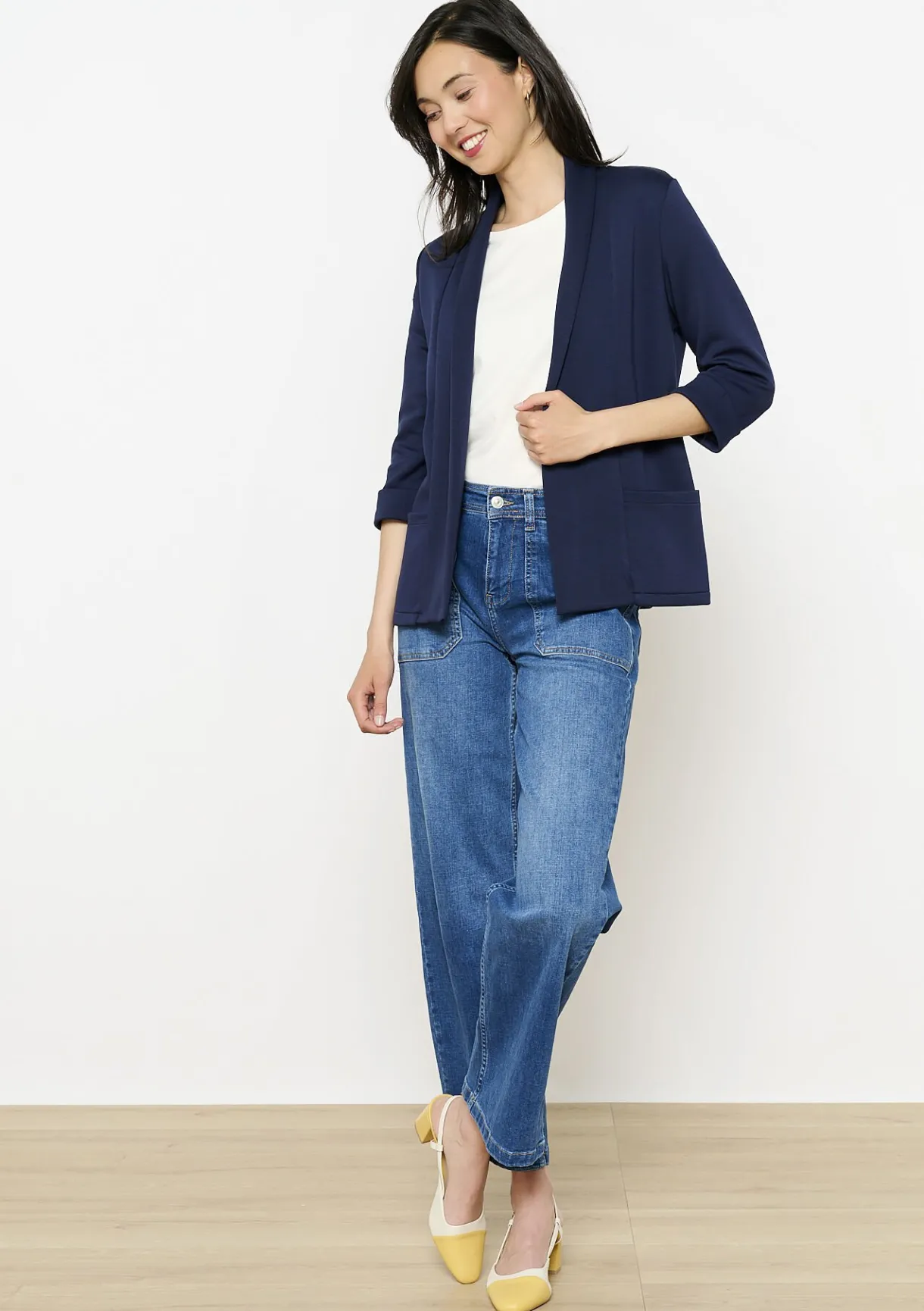 LolaLiza Soepele open blazer- Vesten En Blazers