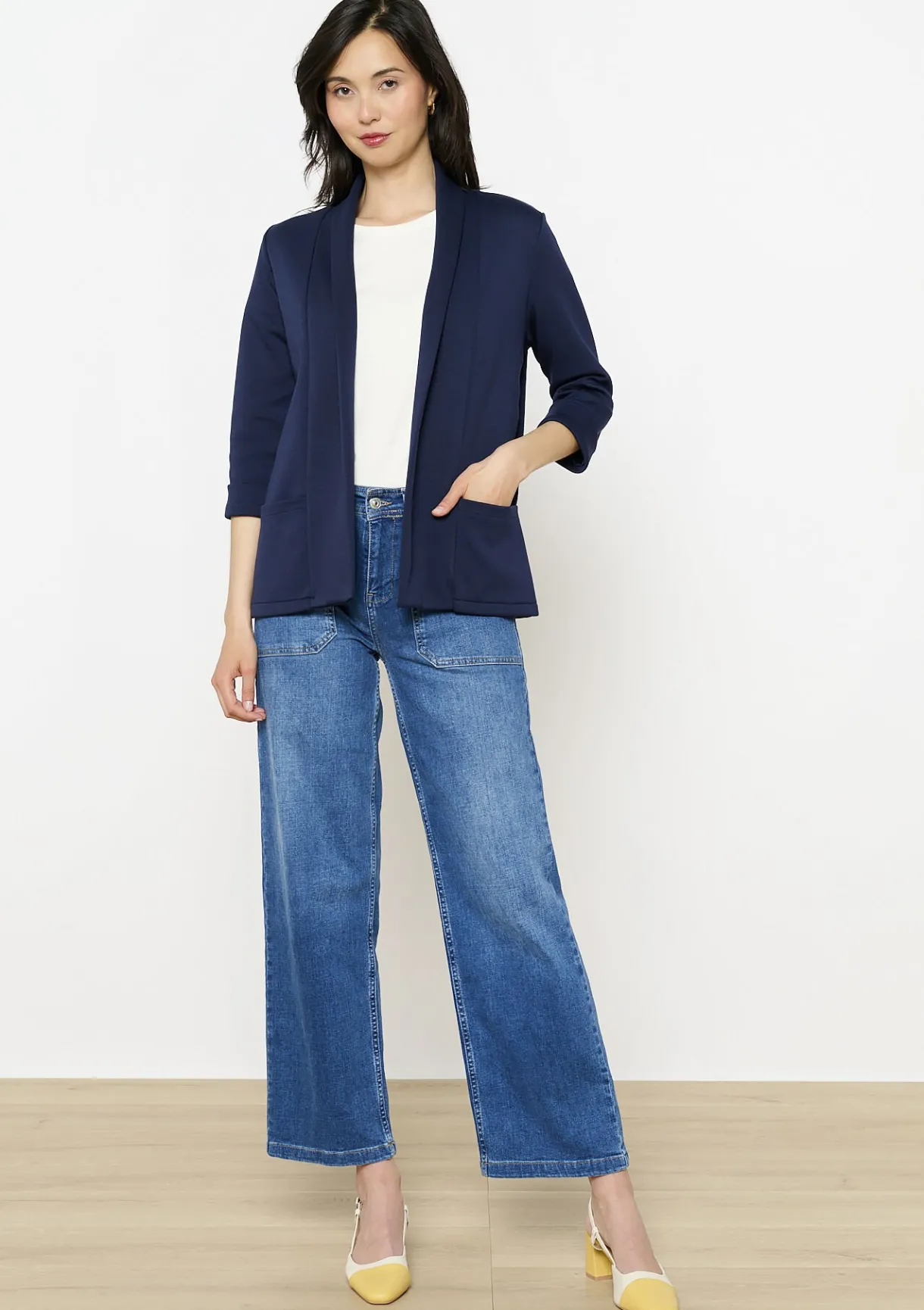 LolaLiza Soepele open blazer- Vesten En Blazers