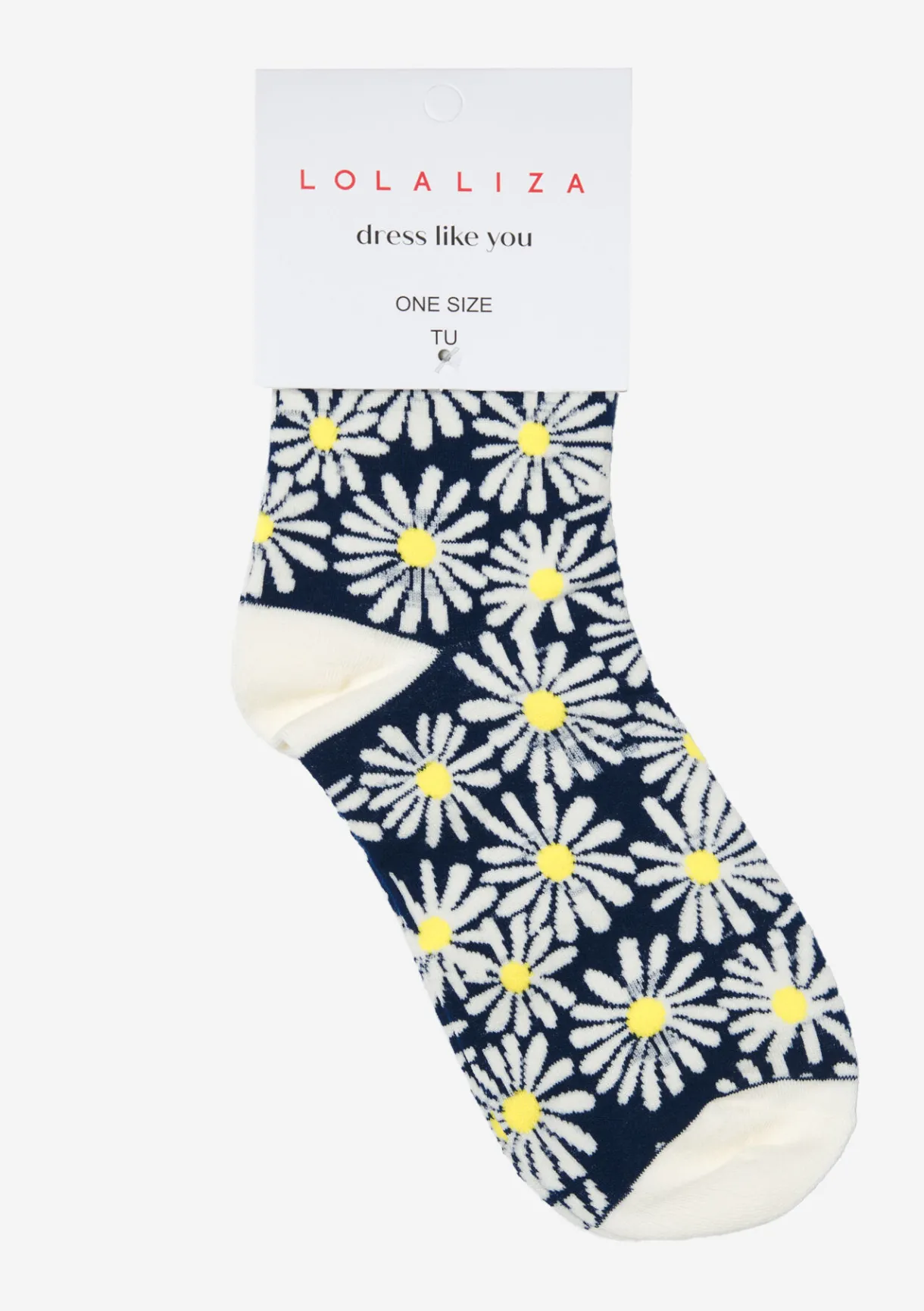 LolaLiza Sokken met bloemenprint- Accessoires