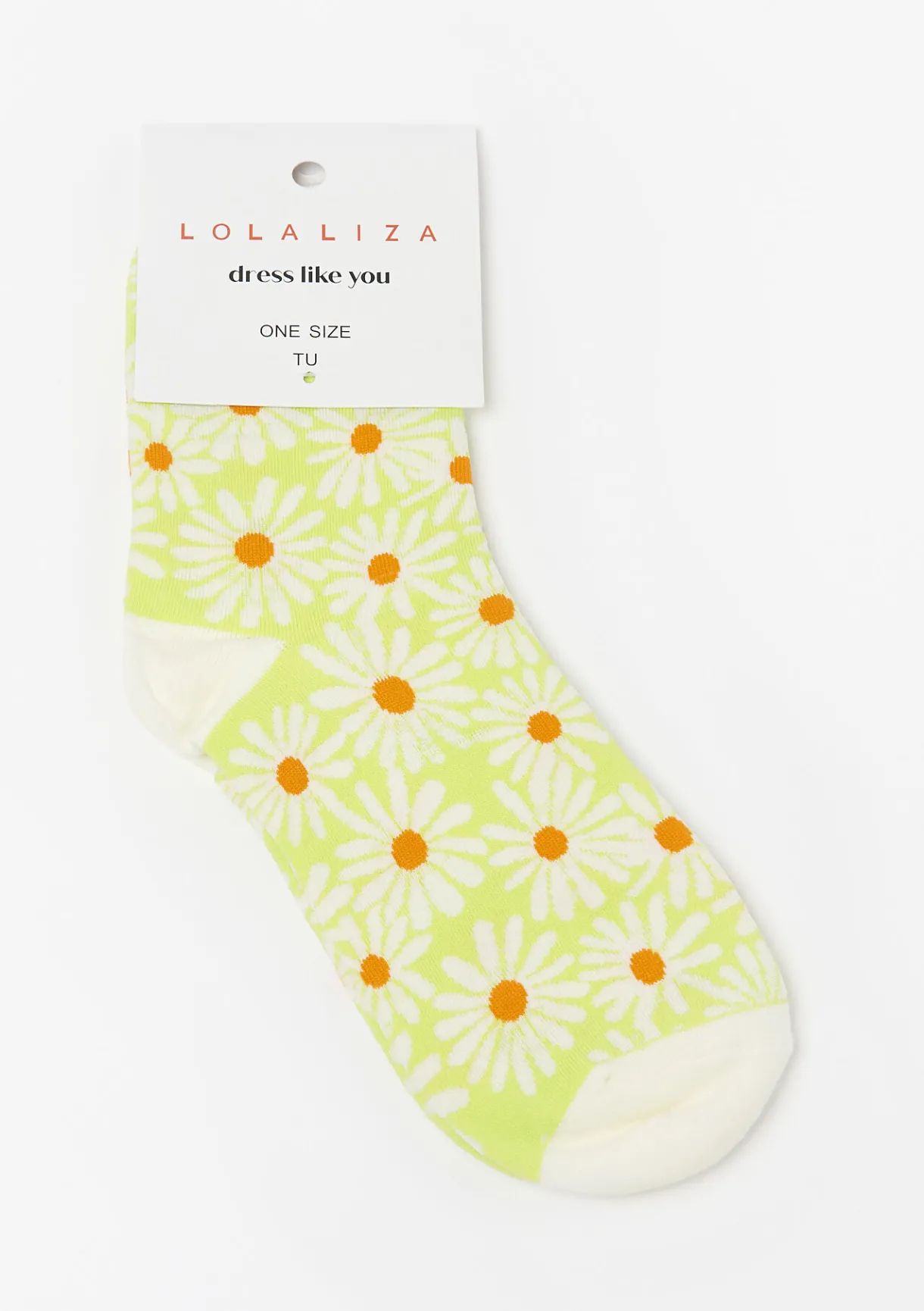 LolaLiza Sokken met bloemenprint- Accessoires