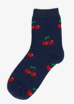 LolaLiza Sokken met kersenmotief- Accessoires
