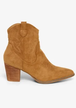 LolaLiza Suède western enkellaarsjes- Schoenen