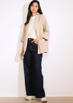 LolaLiza Suèdine blazer met zakken- Vesten En Blazers