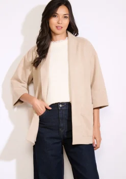 LolaLiza Suèdine blazer met zakken- Vesten En Blazers