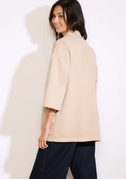 LolaLiza Suèdine blazer met zakken- Vesten En Blazers