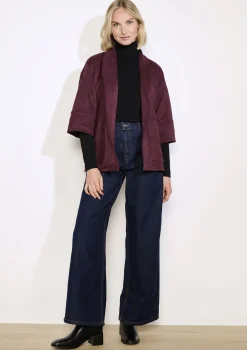 LolaLiza Suèdine blazer met zakken- Vesten En Blazers