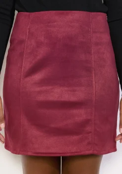 LolaLiza Suèdine minirok- Rokken