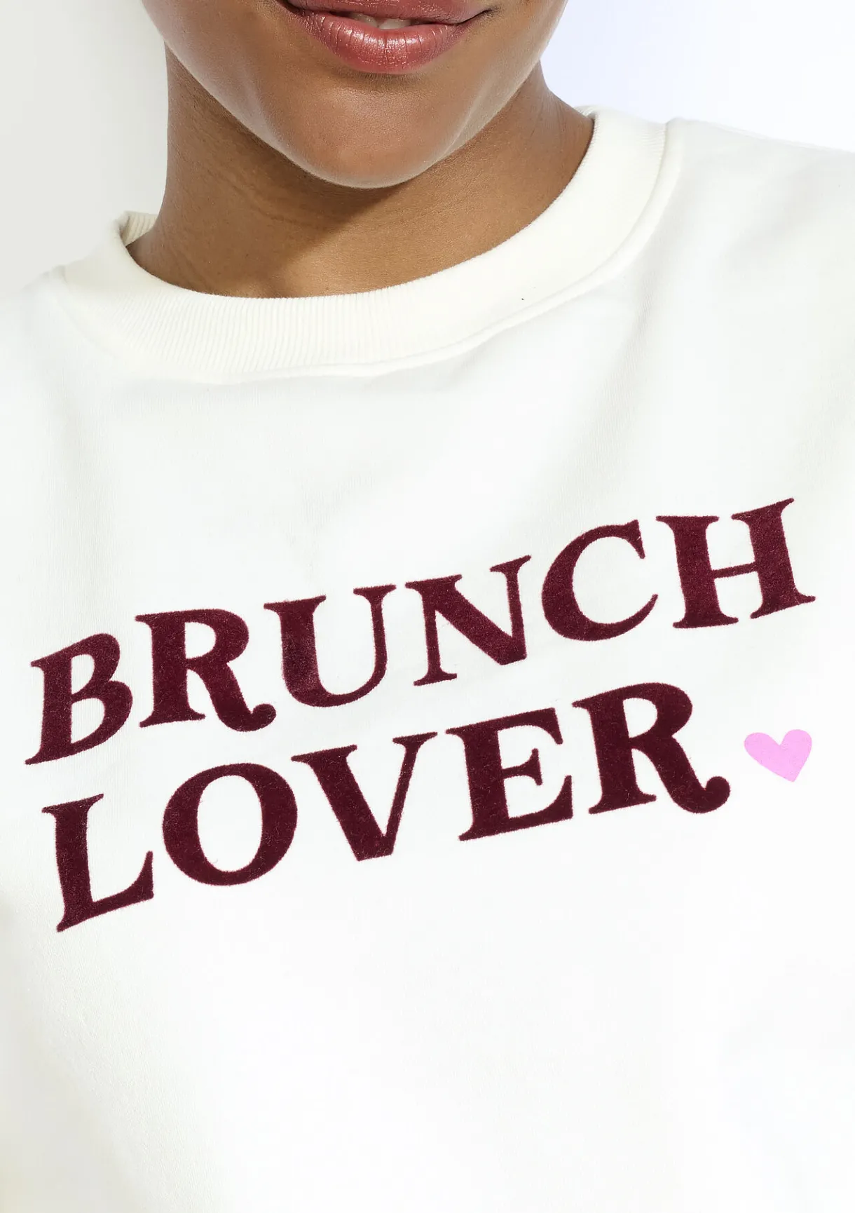 LolaLiza Sweater met tekst- Sweats