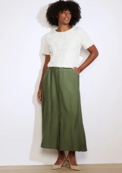 LolaLiza Textuur top met korte mouwen- Tops En T-Shirts